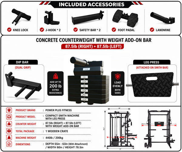 Charger l'image dans la galerie, SMITH MACHINE COMPACTE AVEC LEG PRESS - SM00 (PRÉCOMMANDE - LIVRAISON EN OCTOBRE)