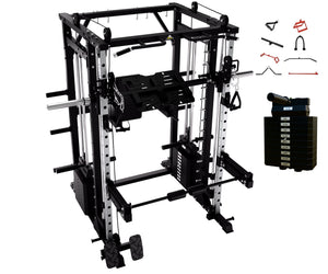 HEAVY DUTY SMITH MACHINE WITH LEG PRESS - SM02 (PRE ORDER)