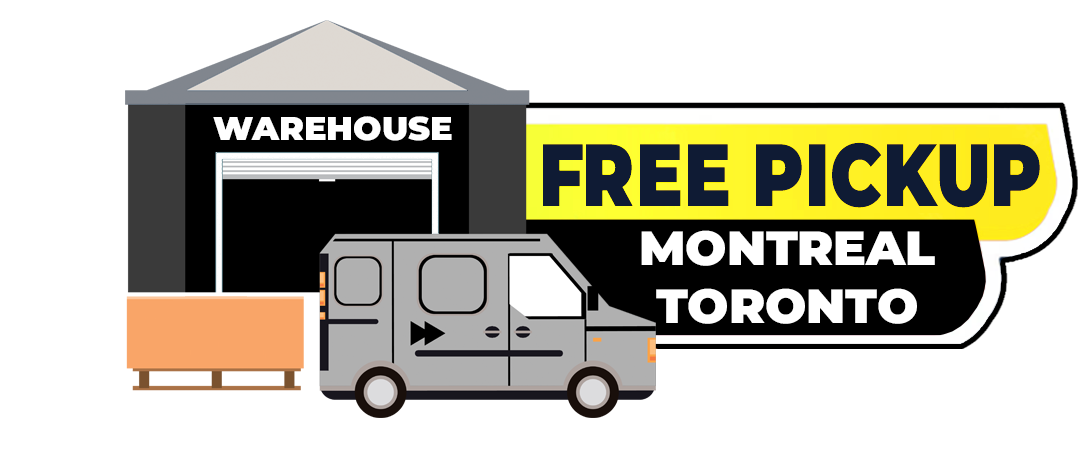 Pickup Store Montreal and Toronto