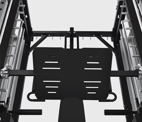 Load and play video in Gallery viewer, PREMIUM PRO ALL IN ONE SMITH MACHINE - SM03 (PRE ORDER)