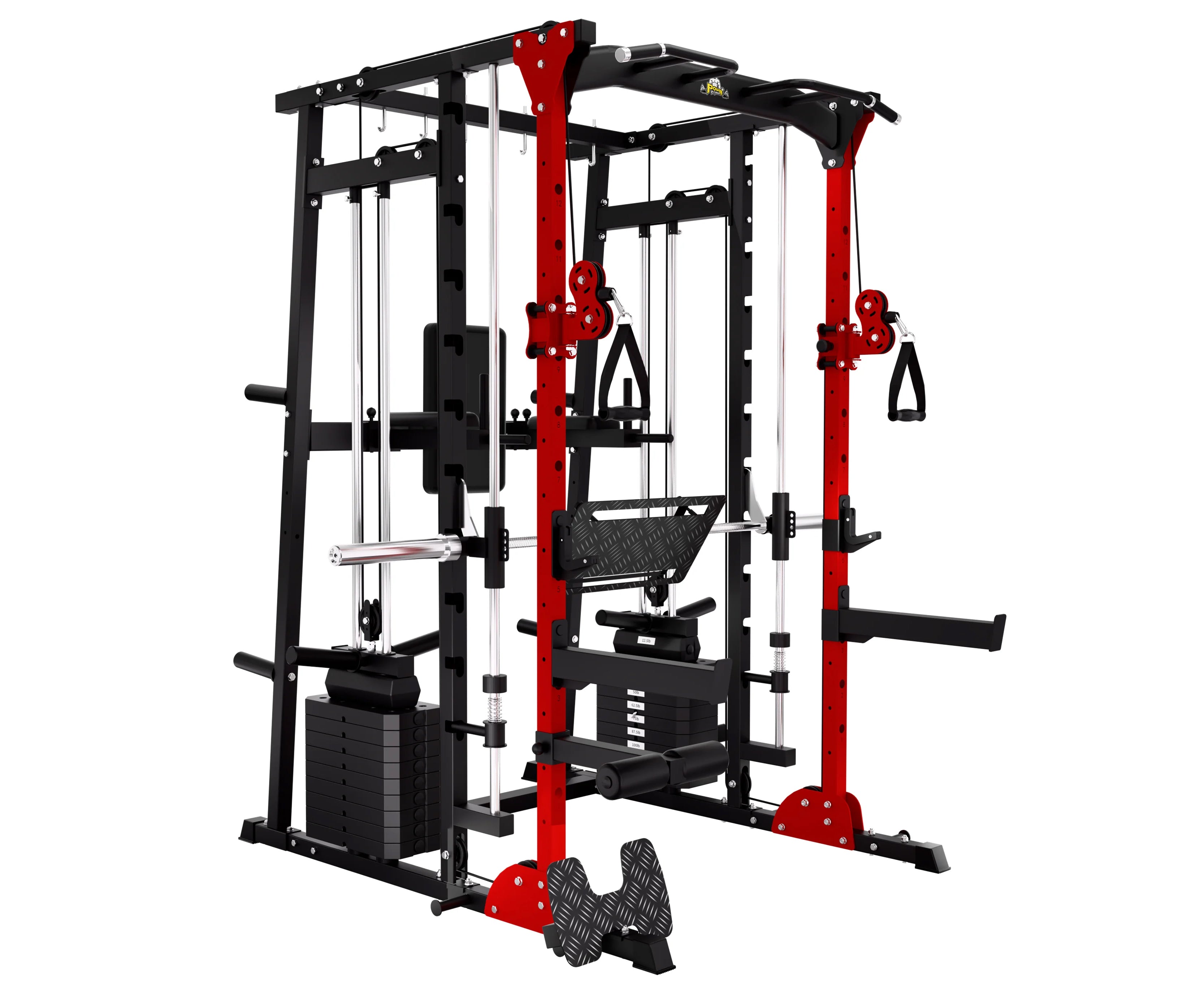 MULTI FUNCTIONAL SMITH MACHINE WITH LEG PRESS - SM01