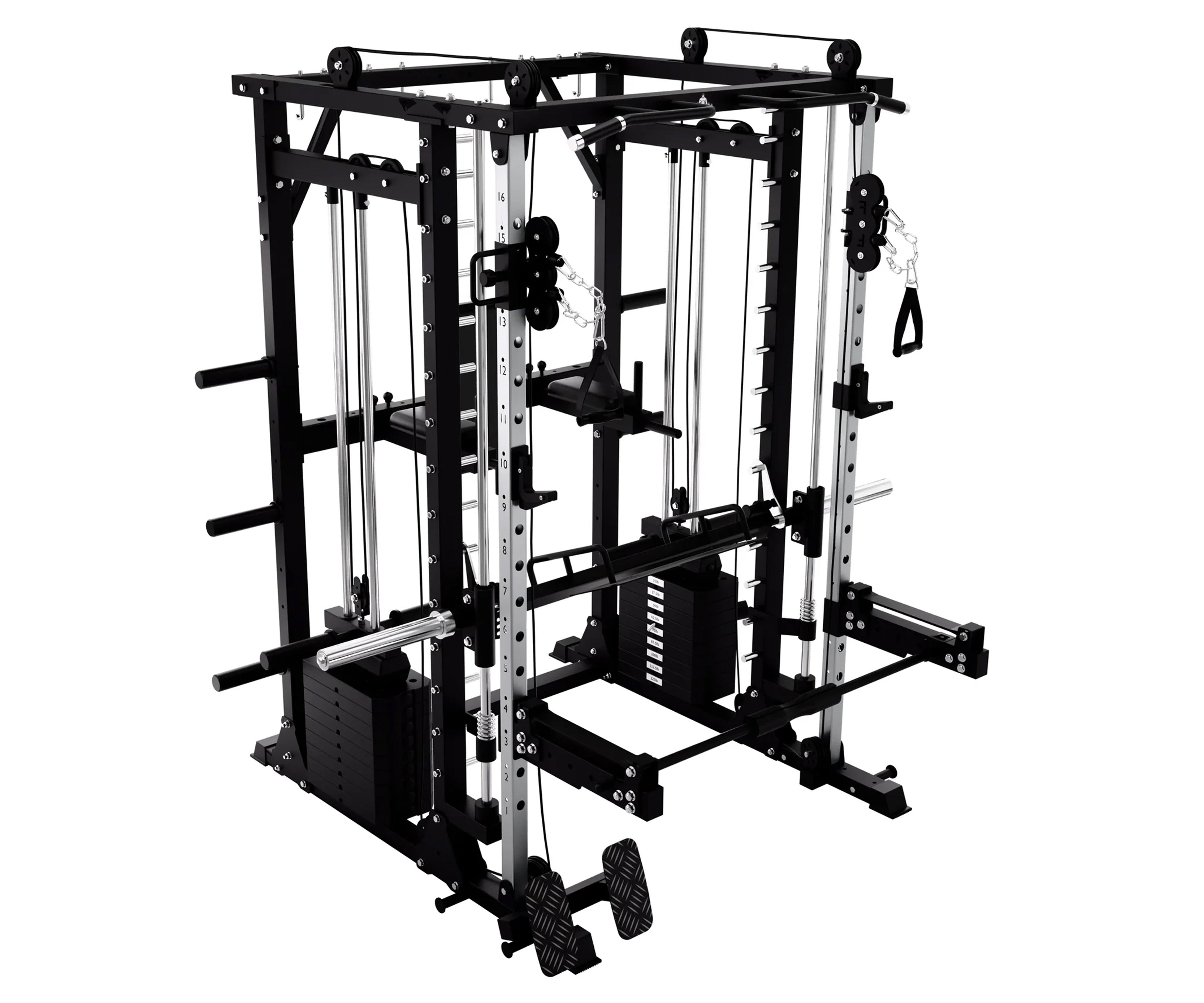 HEAVY DUTY SMITH MACHINE WITH LEG PRESS - SM02
